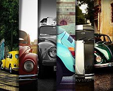 Inspiração com fotos de Fuscas