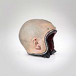 Design criativo para capacetes customizados por Jyo John Mulloor - Modelo 4