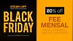 Black Friday 2016 na Zeroarts - 80% de desconto para Fee Mensal