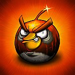 Black Angry Bird - by Scooterek