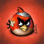 Red Angry Bird - by Scooterek