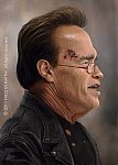 Ator Arnold Schwarzenegger - por Nico Di Matia