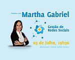 Logotipo - Palestra com Martha Gabriel - Gestão de Redes Sociais