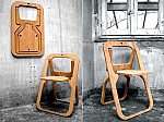 Soluções criativas para ganhar design e espaço em seus móveis - Cadeira retrátil plana