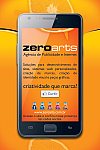 Flyer de divulgação da ZeroArts - Frente