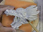 Arte em cerâmica - Vaso de Dragão