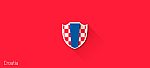 Escudo da Croácia - Fifa World Cup Brazil 2014 | Flat Design Shields por Leandro Urban
