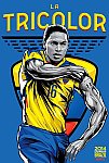 ESPN - Pôster da seleção do Equador vetorial por Cristiano Siqueira - Copa do Mundo Fifa - Brasil 2014