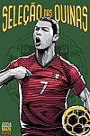 ESPN - Pôster da seleção de Portugal vetorial por Cristiano Siqueira - Copa do Mundo Fifa - Brasil 2014