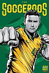 ESPN - Pôster da seleção da Austrália vetorial por Cristiano Siqueira - Copa do Mundo Fifa - Brasil 2014