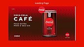 Landing Page Coca-Cola