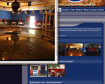 Criação e desenvolvimento de site para Subtenentes