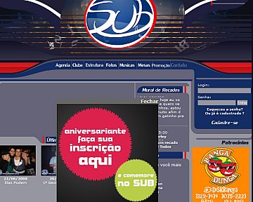 Criação e desenvolvimento de site para Subtenentes