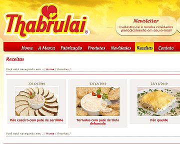 Criação e desenvolvimento de site para Thabrulai