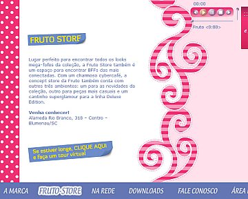 Desenvolvimento de site para Fruto da Imaginação