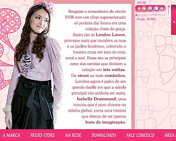 Desenvolvimento de site para Fruto da Imaginação