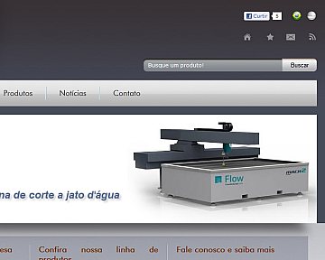 Criação e desenvolvimento de site para Abim