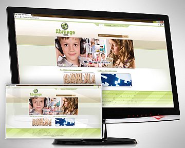 Criação e desenvolvimento de site para Abrange Têxtil