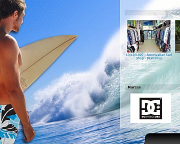 Criação e desenvolvimento de site para SpiritWalker