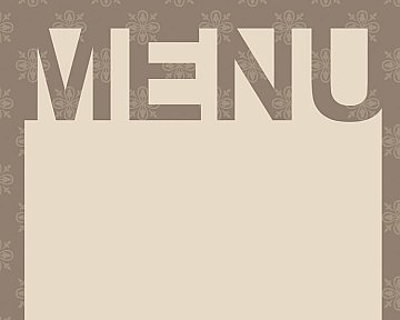 Criação de cardápio para o restaurante El Burrito Criação de cardápio para o restaurante El Burrito