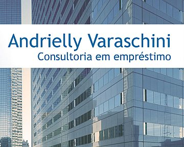 Cartão de Visita para Andrielly Varaschini