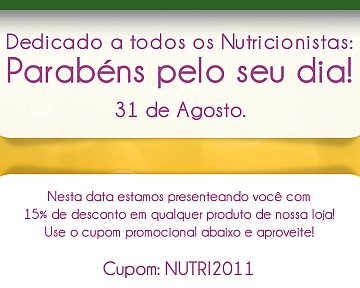 Criação de banner temático "Dia do Nutricionista" para site do Instituto Ana Paula Pujol Criação de banner temático "Dia do Nutricionista" para site do Instituto Ana Paula Pujol