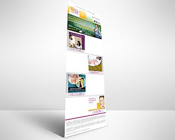 Criação de layout para e-mail marketing do tipo newsletter em Outubro de 2011 para Instituto Ana Paula Pujol