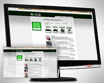 Criação de layout para o site Nóicla Criação de layout para o site Nóicla