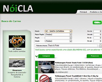 Criação de layout para o site Nóicla Criação de layout para o site Nóicla
