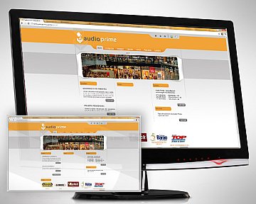 Criação e desenvolvimento de site para Audioprime