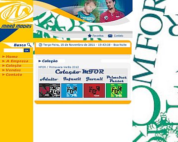 Customização do website da Marô Modas para nova coleção Verão 2011/2012 Customização do website da Marô Modas para nova coleção Verão 2011/2012