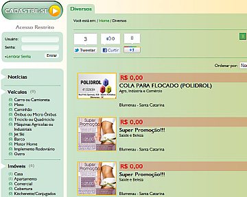 Criação e desenvolvimento de site para Jornal Brasileiro Gratuito