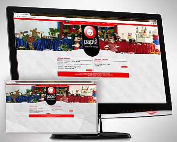 Criação e desenvolvimento de site para Papiê