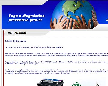 Criação e desenvolvimento de site para Delcoville
