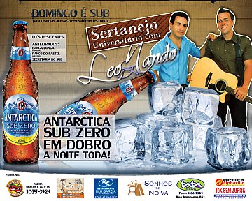 Criação de cartaz para Subtenentes - Reabertura 2010