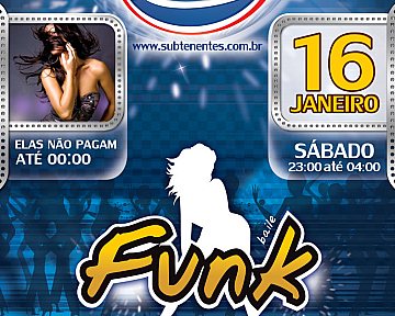 Criação de cartaz para Subtenentes - Baile Funk, Janeiro de 2010 Criação de cartaz para Subtenentes - Baile Funk, Janeiro de 2010