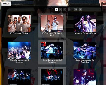 Criação e desenvolvimento de site para Luciano e Gabriel Criação e desenvolvimento de site para Luciano e Gabriel