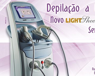 Criação de arte para Outdoor para Dermathos Clínica - LightSheer Duet