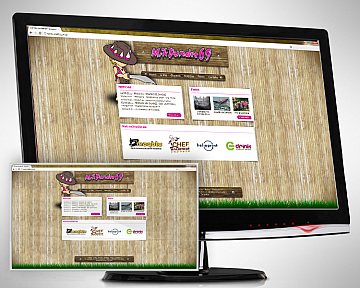 Criação e desenvolvimento de site para Mik Dundee 69