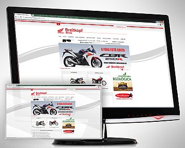 Manutenção do site da Breitkopf Motos