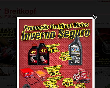 Manutenção do site da Breitkopf Motos