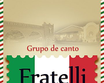 Criação de Banner para Grupo de Canto Fratelli del Circolo - Lira Circolo Italiano di Blumenau