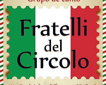 Criação de Banner para Grupo de Canto Fratelli del Circolo - Lira Circolo Italiano di Blumenau