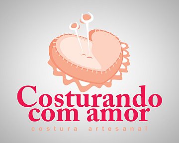 Logotipo para Costurando com Amor