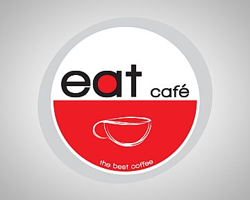 logotipo para Eat Café