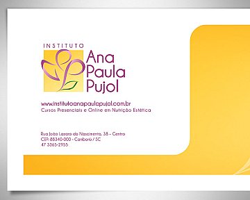 Criação de papelaria para Instituto Ana Paula Pujol Criação de papelaria para Instituto Ana Paula Pujol