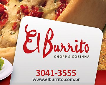 Display de mesa para restaurante El Burrito (Quiche e Salada)
