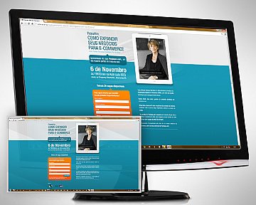 Hot Site para evento "Palestra como expandir seus negócios para E-Commerce"  Hot Site para evento "Palestra como expandir seus negócios para E-Commerce"