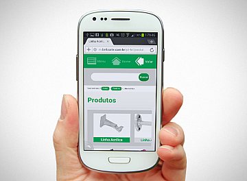Desenvolvimento de site Mobile para Bella Arte Desenvolvimento de site Mobile para Bella Arte