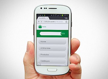 Desenvolvimento de site Mobile para Bella Arte Desenvolvimento de site Mobile para Bella Arte